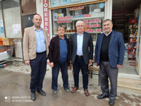 DP İl Başkanı İsmail Ergül'den TARAKLI AJANS'a Ziyaret