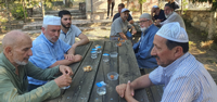 Mezarlıkta program