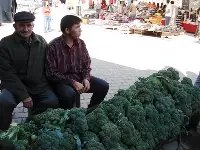 Brokoli Pazarda
