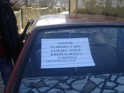 Özkaraman Otomobilini Taksitle Satışa Çıkardı