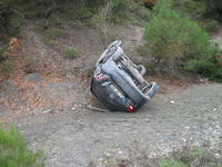 Göynük Taraklı Yolunda Trafik Kazası:2 Yaralı