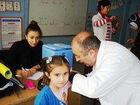 Öğrencilere Okul Aşıları Yapılıyor