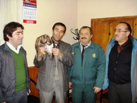 Bitkin Kartal Tedavi Edildi.