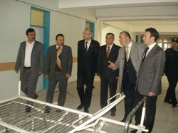 Vali Hüseyin Atak İncelemelerde Bulundu