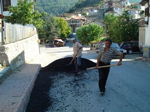 Hacımurat Mahallesinde Asfalt Yama Çalışması