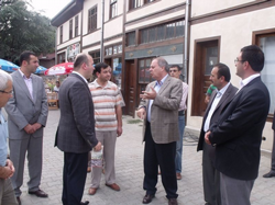 İsen Taraklı yı Ziyaret Etti