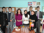 Yeni Öğretmenlerden Tatlı Ziyafeti