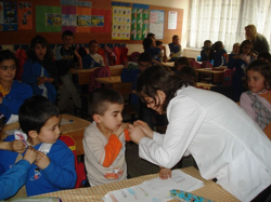 Öğrenciler Aşılandı