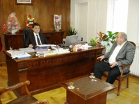 Kaymakam Muhlis Arslan'a Ziyaret