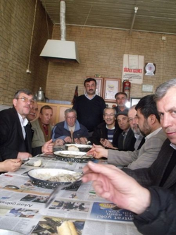 Kahvehanede Keşkek Ziyafeti