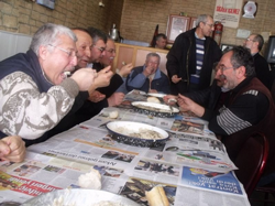 Kahvehanede Keşkek Ziyafeti