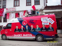 Saadet Partisi Seçim Çalışmalarını Sürdürüyor