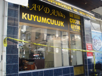 Kuyumcu Dükkanına Hırsızlık Girişimi