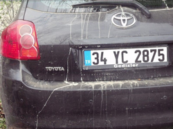 ÇALINTI OTOMOBİL İLE SİGARA HIRSIZLIĞI