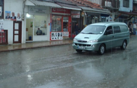 Aniden Yağan Şiddetli Yağmur Etkili Oldu