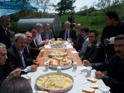 Avdan Köyünde Hayır Pilavı