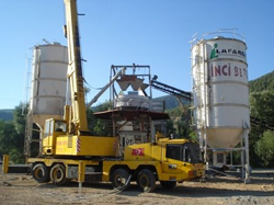 Taraklı’ya Beton Santrali Kuruldu