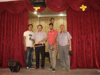 Sahneye Uzaktan Kumandalı Perde