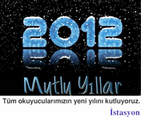 YENİ YILINIZ KUTLU OLSUN...