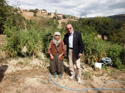 Aksu Köyündeki Gazi Kızına Ziyaret