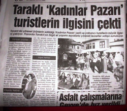 Yerel Basında Bugün TARAKLI