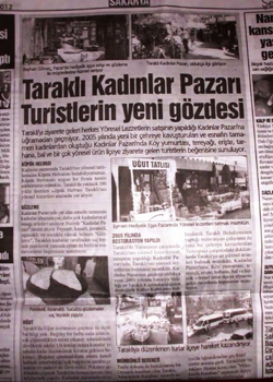 Yerel Basında Bugün TARAKLI