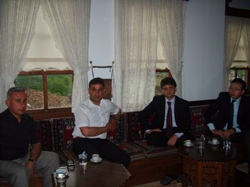 Kaymakam Muhlis Arslan'a Ziyaret