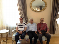 Aksaray Valisini Ziyaret Ettiler.