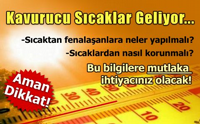 Kavurucu Sıcaklar Geliyor