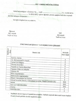 Eğitimde Seçmeli Model Dönemi