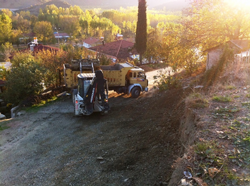 Hıdırlık Tepesinde Yol Çalışmaları Devam Ediyor