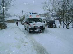 Diyaliz Hastasının İmdadına Ambulans Ve İl Özel İdaresi Ekipleri Yetişti: