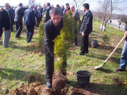 SP Taraklı Teşkilatı Erbakan Hoca için Hatıra Ormanı Kurma Programına Katıldı