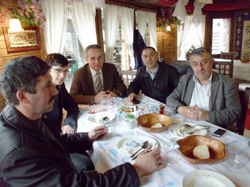 Türk Sağlık Sen Üyeleri Yemekte Buluştu.