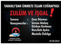 Taraklılılara Hizmet Derneği'nden Konferans