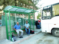 Taraklı İlçe Merkezine Otobüs Durakları Yerleştirildi