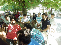 Lider Gençlik Kampı Öğrencileri Taraklıda