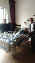 Motosiklet ile Otomobil Kaza Yaptı