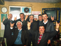 MHP liler Hacıaliler Köyündeydi