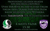 Başka Sakaryaspor Yok