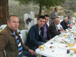 Salih Çerçi’den Mangal Ziyafeti