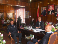 Taraklı Emniyet Amiri Çiftçi’den Özkaraman’a Hayırlı Olsun Ziyareti