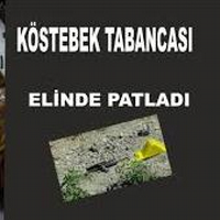 Köstebek Tabancası Elinde Patlayan Kişi Yaralandı
