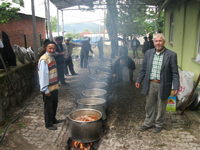 İçdedeler Mahallesinde Hayır Pilavı Geleneği Devam Etti.