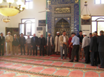 Bayram Namazı Sonrası Camide Bayramlaşma