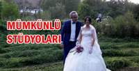 Gelin ve Damat Dış mekan fotoğraf çekimleri için Taraklı’yı tercih ettiler