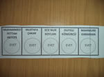 Taraklı Ortaokulu'n da Öğrenci Meclisi Başkan Seçimi Yapıldı.