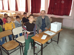 Taraklı Ortaokulu'n da Öğrenci Meclisi Başkan Seçimi Yapıldı.