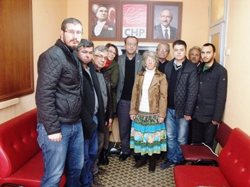 CHP TARAKLI İLÇE TEŞKİLATINA ZİYARET:
