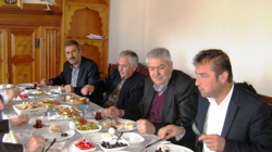 Özkaraman Muhtarları Kahvaltıda Ağırladı